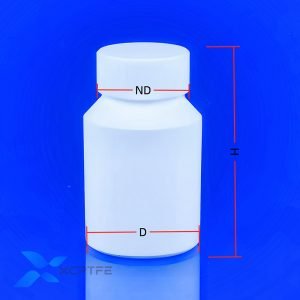 PTFE Sampling Wide Mouth/Caliber Reagent Bottle 2
