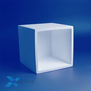 Large Square PTFE Tank for Semiconductor Wafer Cleaning and Acid Digestion 2