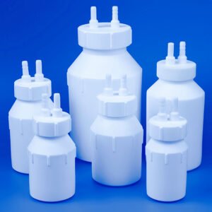 PTFE Gas Washing Bottle 3