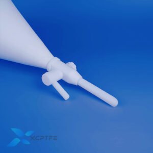PTFE Stopcock Separatory Funnel for Lab Chemical Resistant 2