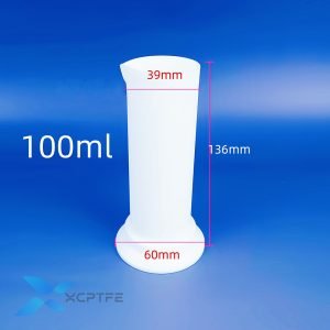 PTFE Teflon Cylinder without Graduate 100ml